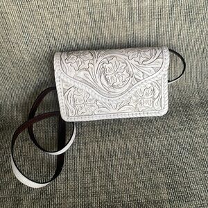 All leather artesian, Crossbody bag